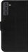 Këllëf portofol Dbramante1928 Copenhagen Slim për Galaxy S22, lëkurë natyrale, RFID, i zi