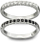 Set unazash Swarovski 106275, 2 copë, woman