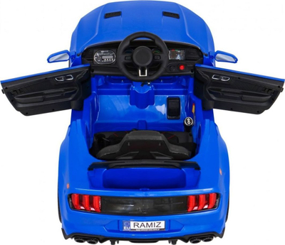 Makina elektrike Ramiz GT Sport Ride-On, telekomandë, 108 cm, blu