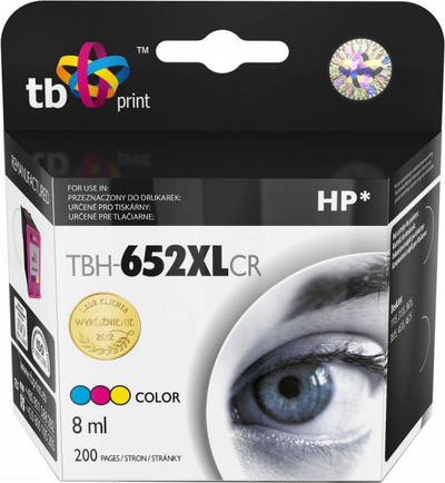 Bojë printeri TB Print TBH-652XLCR, zëvendësuese për HP DJ 1115, ngjyrë