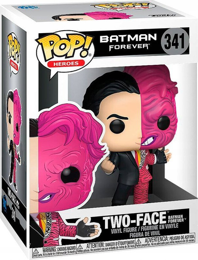 Figurë koleksioni Funko POP Batman Forever Two-Face, vinil 9.5cm, me shumë ngjyra