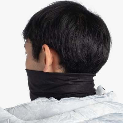 Bandanë multifunksionale BUFF Polar Solid, material polar, për dimër, e zezë