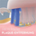 Kokë rezervë furçe dhëmbësh Oral-B Pulsonic Clean, sonike, set 8 copë, e bardhë