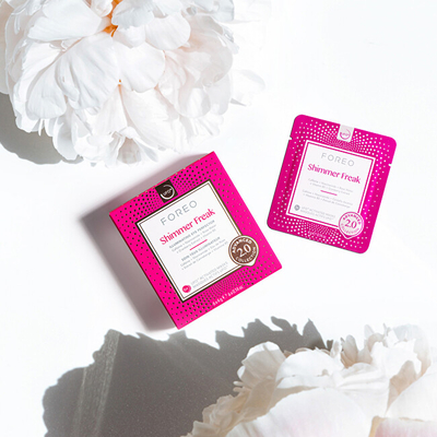 Set maska sysh Foreo Shimmer freak 2.0 për UFO™, 6 x 6 g