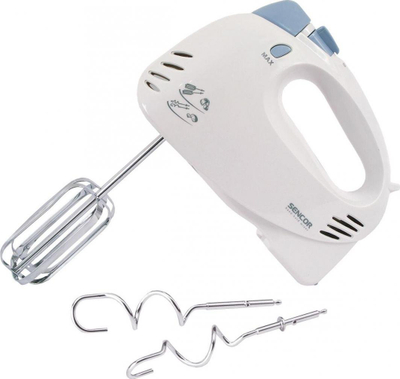 Рачен миксер Sencor SHM 5203, 250W, 5 брзини, бел