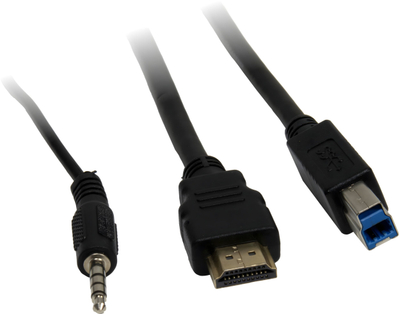 KVM switch Inter-Tech IPC AC-42HUS, HDMI, 4K 60Hz, i zi