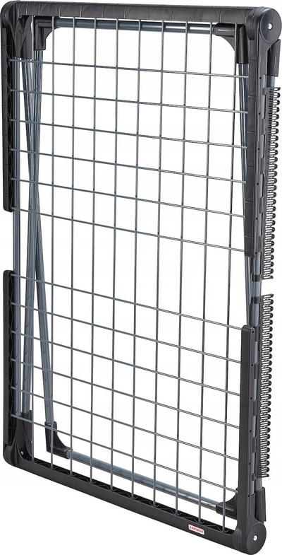 Tharëse rrobash LEIFHEIT Pegasus 180 Solid, metalike, e zezë