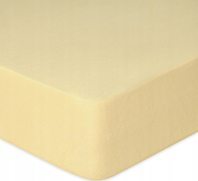 Çarçaf mbrojtës Matex Hygienic Waterproof Frotte, 70x140 cm, që s’e kap uji, ngjyrë ecru