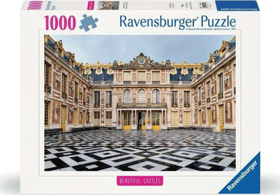 Puzzle Ravensburger Beautiful Castles Pallati i Versajës Francë, 1000 copa, shumëngjyrësh