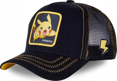 Kапа Capslab Freegun Pokemon Pikachu CL-PKM2-1-PIK7, мрежа, црна