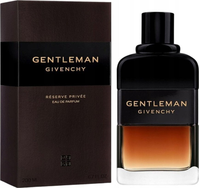 Parfum burrash Givenchy Gentleman Reserve Privee EDP, 200ml, aromë drurore, e errët