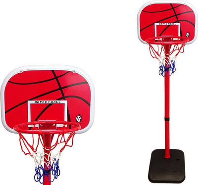 Set basketbolli Leantoys, unazë me top, 16cm
