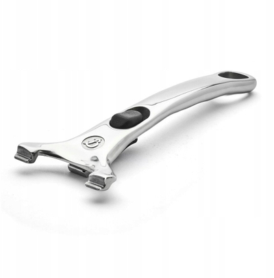 Dorezë tiganësh De Buyer Removable, çelik inox, e heqshme