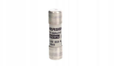 Siguresë qeramike Mersen Protistor, 5A, 10 x 38 mm, e bardhë