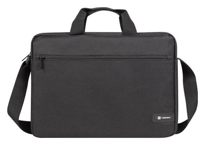 Çantë për laptop Natec WALLAROO 2, 15.6", e zezë + maus Natec