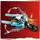 Set LEGO Ninjago Motoçikleta e Akullit e Zane 71816, 84 copë, për kalamaj 7+, shumëngjyrësh