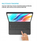 Навлака за тастатура FIXED Typee за Apple iPad 10.9" генерација 10, Bluetooth, USB C, црна
