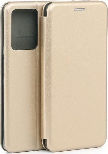 Kuti telefoni Beline Book Magnetic, për Poco X5 Pro, me kapak libri, gold