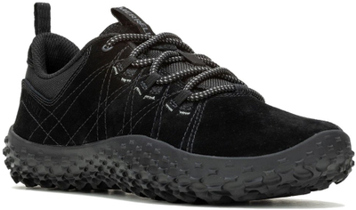 Atlete Merrell Wrapt për goca, pig suede, taban gome, të zeza