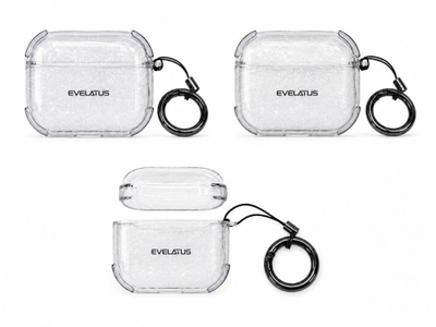 Këllëf Evelatus për Apple AirPods Pro, TPU Protective Case Shine, transparent