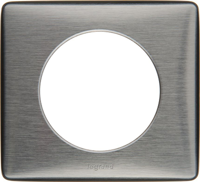 Kornizë dekorative Legrand Céliane 068971, metal, 1 modul, tungsten