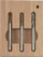 Set frezash Proxxon Milling Cutters, 3 copa, tungsten i fortë