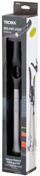 Pinca grilli BBQ Light, çelik inox, dritë LED, argjendi