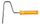 Dorezë ruli boje Hardy Handle 0140-110625K, shufër 6mm, për rul 10-15cm, portokalli