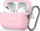 Këllëf silikoni Tech Protect për Apple AirPods Pro Pro 2, me karabinë, dusty pink