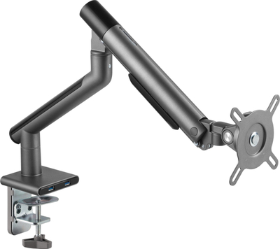 Krah monitori Alterzone Arm One USB, alumini, 2x USB 3.0, gri hapësinor