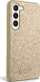 Këllëf telefoni Guess Glitter për Samsung Galaxy S23, plastikë dhe TPU, me shkëlqim, ngjyrë ari