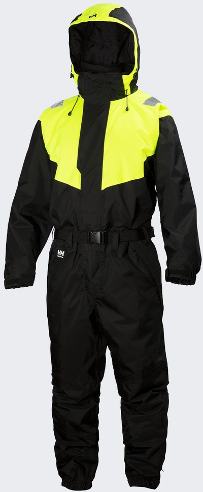 Kostum pune Helly Hansen Workwear Leknes, dimëror, masa 46, i verdhë e zi