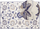 Tapet leshi KUMRU Wool Area Rug, 160 x 230 cm, model dekorativ, bezhë dhe blu