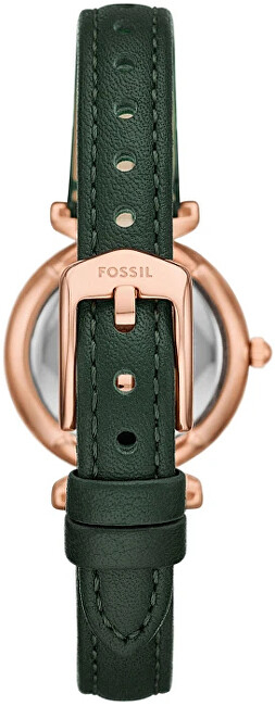 Orë dore për femra Fossil Carlie ES5370, e gjelbër