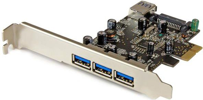 Kartë zgjerimi StarTech me 4 porta PCI Express USB 3.0