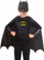 Kostum për kalamoj Batman me licencë, me pelerinë edhe maskë, i zi
