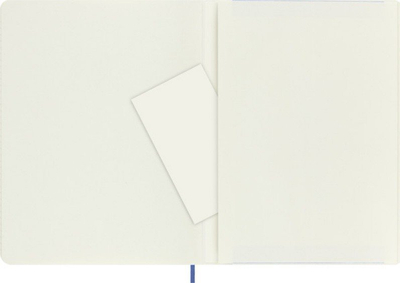 Fletore Moleskine Classic Notebook, X-Large 19 x 25 cm, 192 faqe të vijuara, blu Hydrangea