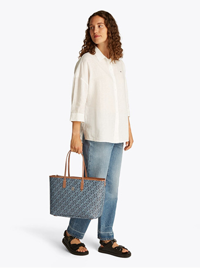 Çantë për femra Tommy Hilfiger, e kaltër