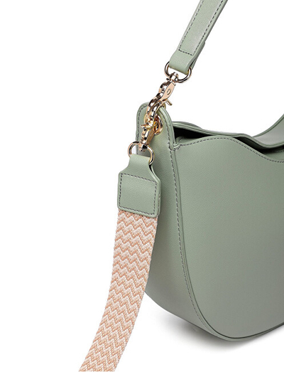 Çantë për femra Vuch Carys Dusty Green Banana Bag, e gjelbër