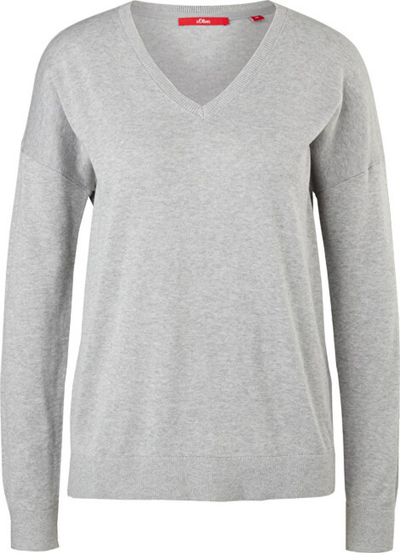 Triko s.Oliver Regular Fit, gri