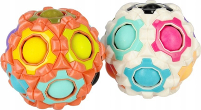Top lodër puzzle MEGA CREATIVE Cube Ball Magic Colors 531471, edukative, shumëngjyrëshe