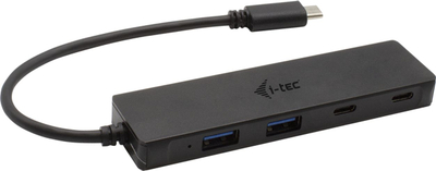 Hub USB C I-tec C31HUBMETAL2A2C, 2x USB 3.0, 2x USB C, i zi