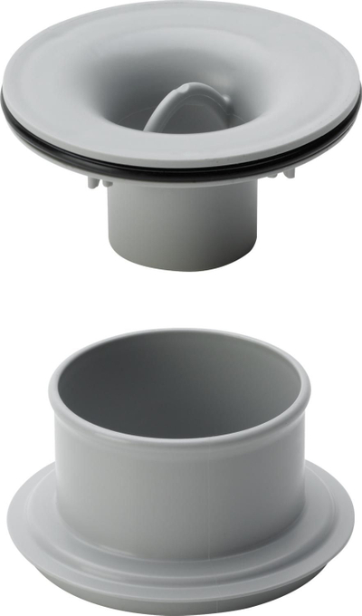 Tub zhytës Viega 4935.21, 100mm, plastikë, gri