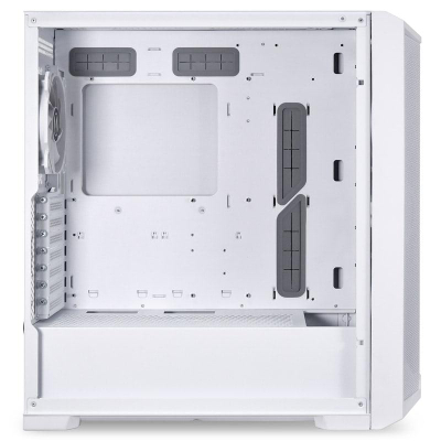 Kuti PC Lian Li LANCOOL 215 ARGB, mid tower, xham i temperuar, e bardhë