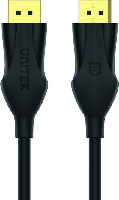 Kabllo DisplayPort Unitek 1.4, 8K, 1m, e zezë