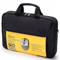Çantë laptopi Dicota D30805 RPET, 16", toploader, e zezë