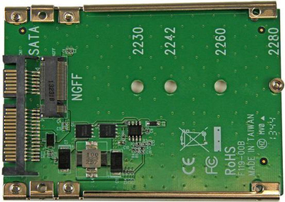 Përshtatës disku StarTech, M.2 SSD - 2.5 SATA (SAT32M225)