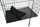 Kafaz transporti për qen Zolux NOMAD 2n1 L, 91x60x66cm, me dyshek, gri