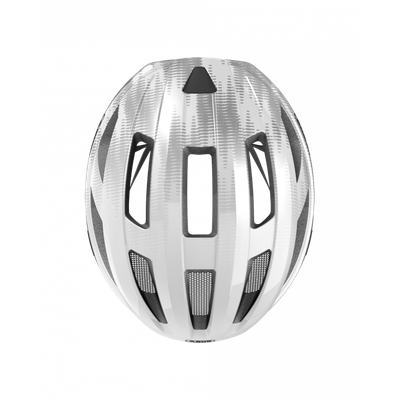 Helmet Abus Macator - Gleam Silver Large 34546