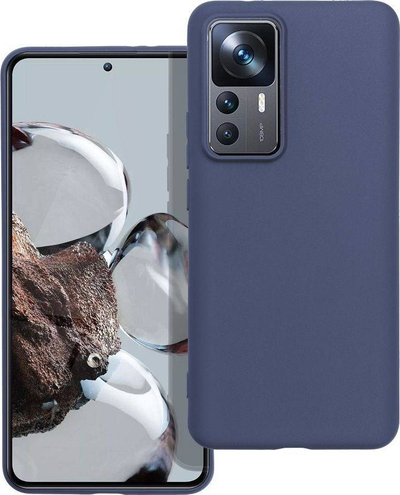 Mbulesë telefoni Matt Case për Xiaomi 12T, TPU, antirrëshqitëse, blu